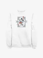 Disney 100 Minnie Mouse Yoo Hoo Sweatshirt