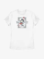 Disney 100 Minnie Mouse Yoo Hoo Womens T-Shirt