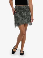 Forest Green Fairy Tulip Mini Skirt