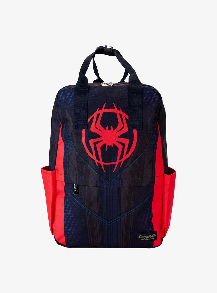 Loungefly Spider-Man: Across the Spider-Verse Miles Morales Suit Nylon Backpack