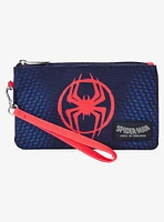 Loungefly Spider-Man: Across the Spider-Verse Miles Morales Suit Logo Wristlet