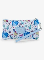 Loungefly Disney Princess Manga Allover Print Nylon Wristlet