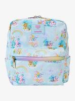 Loungefly Care Bears Allover Print Nylon Mini Backpack