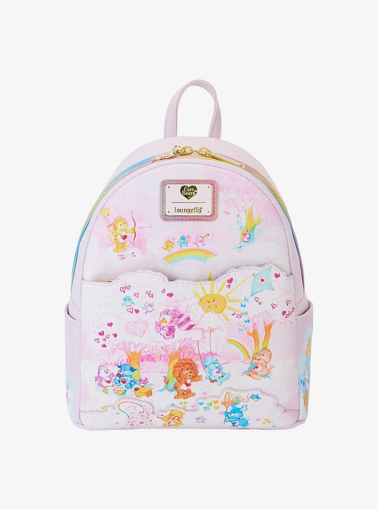 Loungefly Care Bears Cousins Rainbow Mini Backpack