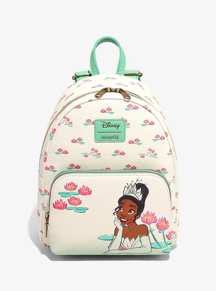 Loungefly The Princess & The Frog Tiana Water Lilies Mini Backpack