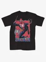 Marvel Spider-Man Swinging Boyfriend Fit Girls T-Shirt