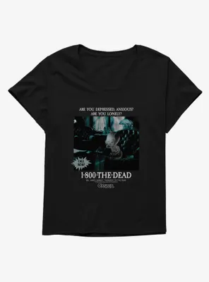 Casper 1-800-THE-DEAD Womens T-Shirt Plus