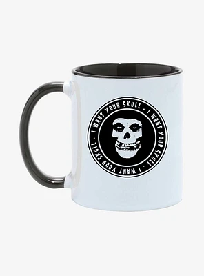 The Misfits I Want Your Skull Mug 11oz