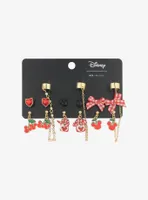 Her Universe Disney Mickey Mouse Cherry Jam Cuff Earring Set