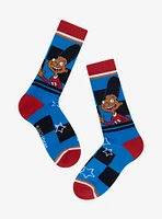 Hey Arnold! Gerald Stars Crew Socks