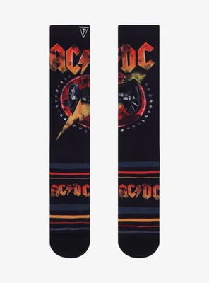 Perri's AC/DC Logo Crew Socks