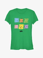 Marvel Guardians Of The Galaxy I Am Groot Colors Faces Girls T-Shirt