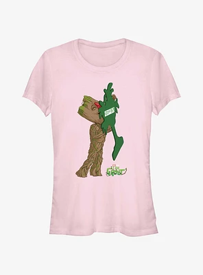 Marvel Guardians Of The Galaxy Baby Groot And Tree Girls T-Shirt