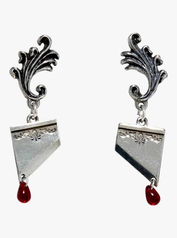 Alchemy Of England Marie Antoinette Guillotine Drop Earrings