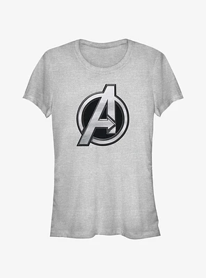 Marvel The Marvels Avengers Logo Girls T-Shirt