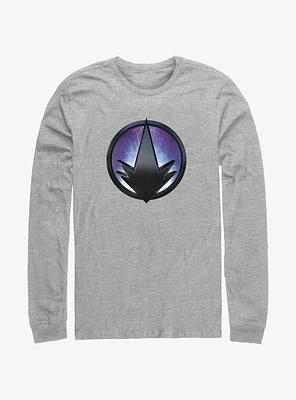 Marvel The Marvels Photon Badge Logo Long-Sleeve T-Shirt