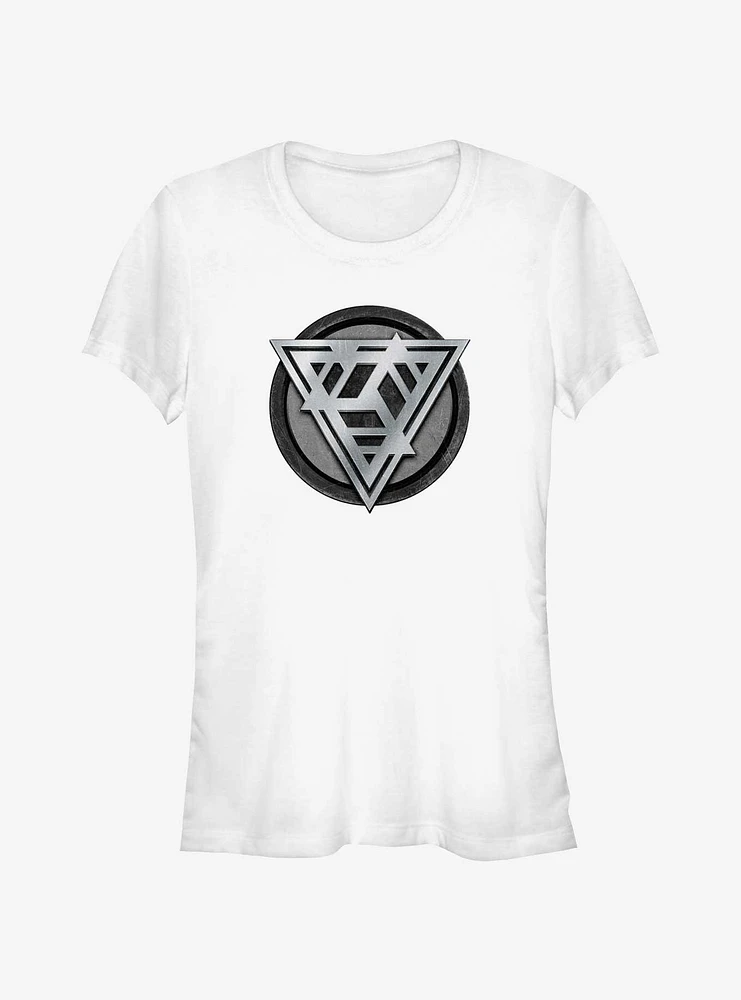 Marvel The Marvels Kree Empire Logo Girls T-Shirt