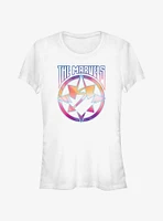 Marvel The Marvels Pastel Crest Girls T-Shirt