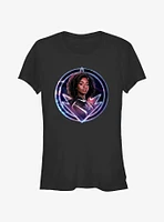 Marvel The Marvels Photon Galaxy Badge Girls T-Shirt