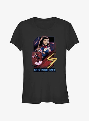 Marvel The Marvels Ms. Badge Girls T-Shirt