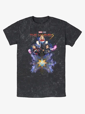 Marvel The Marvels Fabulous Mineral Wash T-Shirt Hot Topic Web Exclusive