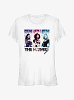 Marvel The Marvels Box-Up Girls T-Shirt