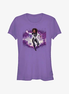 Marvel The Marvels Galactic Hero Photon Girls T-Shirt