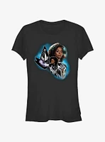 Marvel The Marvels Photon Hero Bust Girls T-Shirt