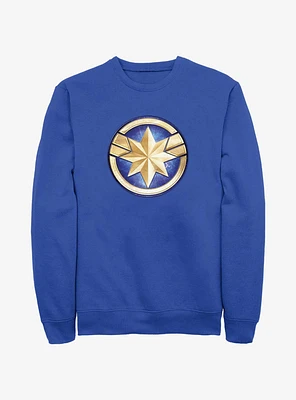Marvel The Marvels Captain Logo Sweatshirt