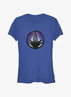 Marvel The Marvels Photon Badge Logo Girls T-Shirt