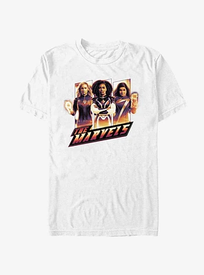 Marvel The Marvels Team Pose T-Shirt
