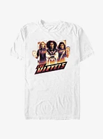 Marvel The Marvels Team Pose T-Shirt