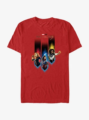 Marvel The Marvels Interplanetary Heroes T-Shirt