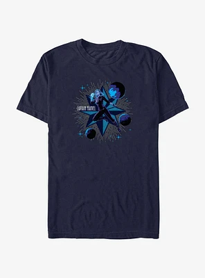 Marvel The Marvels Captain Interplanetary T-Shirt