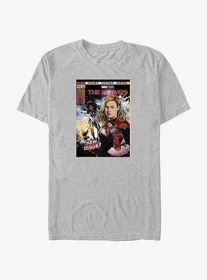 Marvel The Marvels Comic Book Cover T-Shirt Hot Topic Web Exclusive