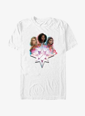 Marvel The Marvels Glitched Hero T-Shirt