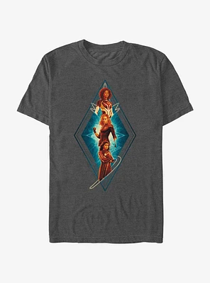 Marvel The Marvels Totem Team T-Shirt