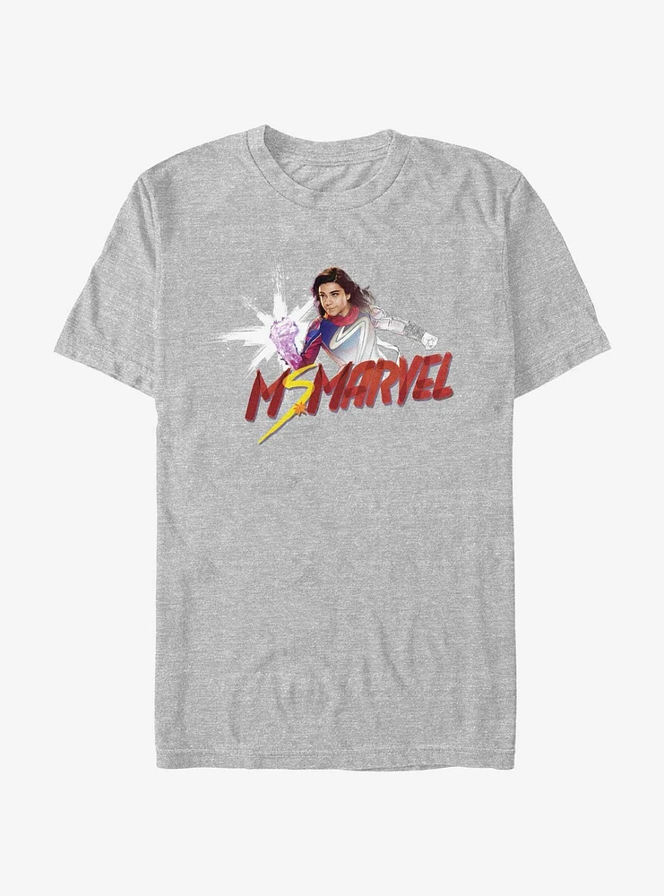 Marvel The Marvels Ms. Color Sketch T-Shirt