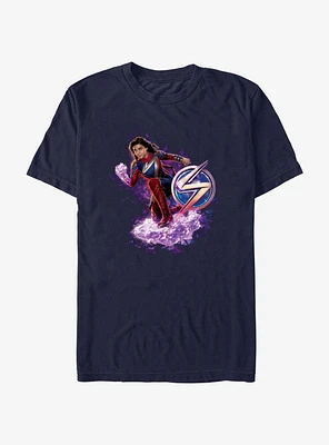 Marvel The Marvels Ms. Hero Pose T-Shirt