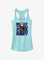 Marvel The Marvels Chibi Nick Fury Girls Tank