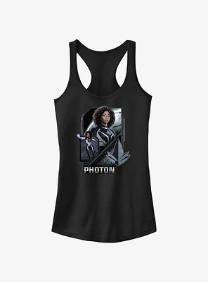 Marvel The Marvels Photon Badge Girls Tank