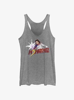 Marvel The Marvels Ms. Color Sketch Girls Tank