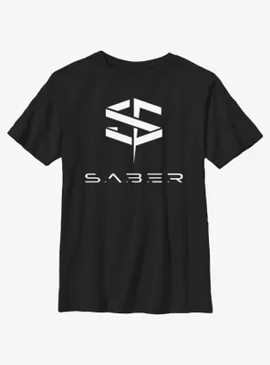 Marvel The Marvels Saber Logo Youth T-Shirt