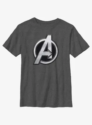 Marvel The Marvels Avengers Logo Youth T-Shirt