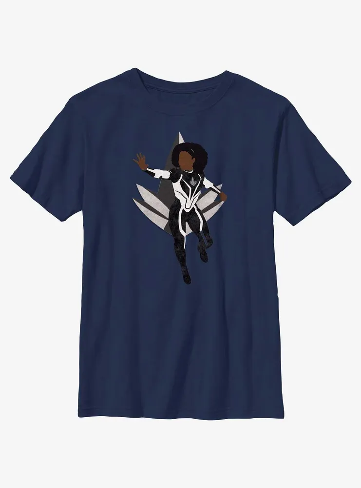 Marvel The Marvels Photon Silhouette Youth T-Shirt