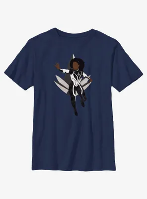 Marvel The Marvels Photon Silhouette Youth T-Shirt