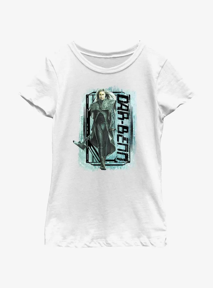 Marvel The Marvels Dar-Benn Poster Youth Girls T-Shirt