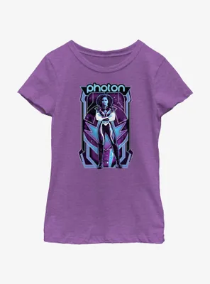 Marvel The Marvels Photon Poster Youth Girls T-Shirt