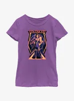 Marvel The Marvels Ms. Poster Youth Girls T-Shirt