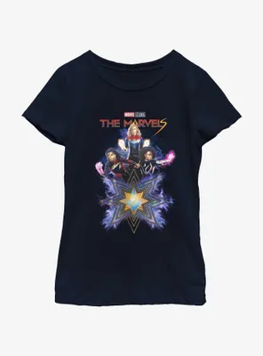 Marvel The Marvels Fabulous Youth Girls T-Shirt BoxLunch Web Exclusive